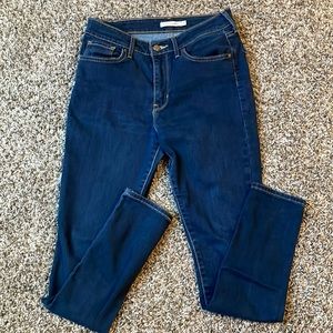 Levi’s high rise skinny jeans